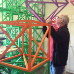 Rasheed Araeen artwork, proudly made in Hastings by Caf Fean Arts