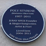 Blue Plaque for Poly News