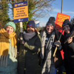 Pickets at the Conquest News