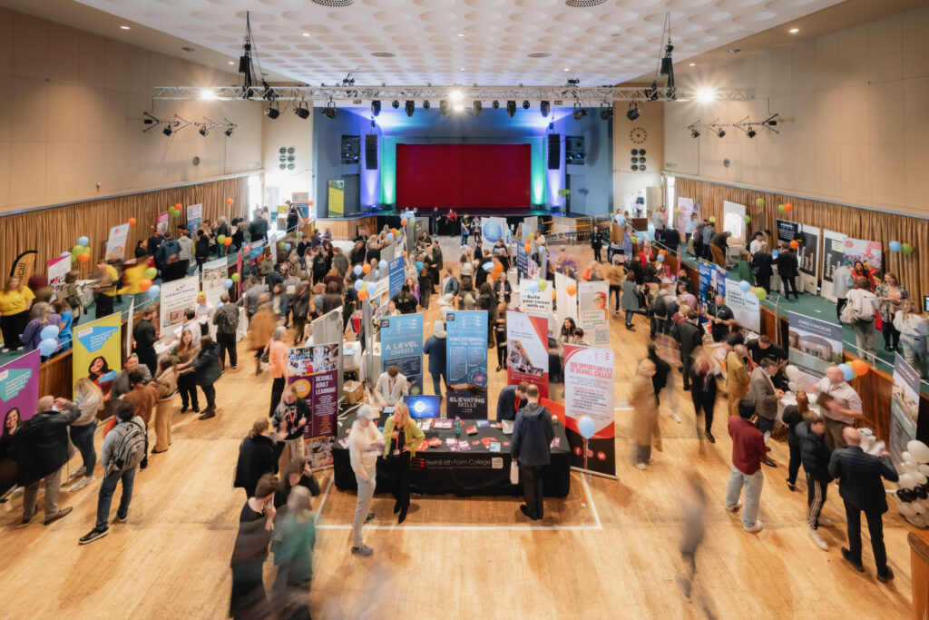 The current image has no alternative text. The file name is: Bexhill-Jobs-Apprenticeships-Fair-2025.-Photo-by-Burst-Photography-156.jpg