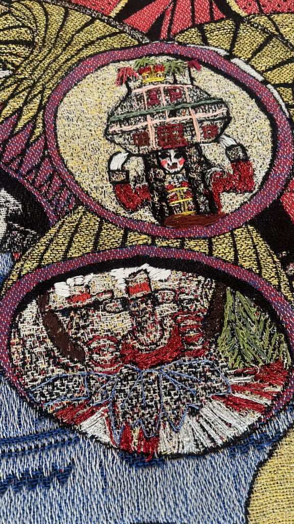 The current image has no alternative text. The file name is: Hand-embroidery-of-Red-Set-and-Jonkonnu-scaled.jpeg